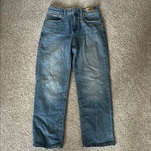 NWT- Madewell Curvy 90s Straight Jeans